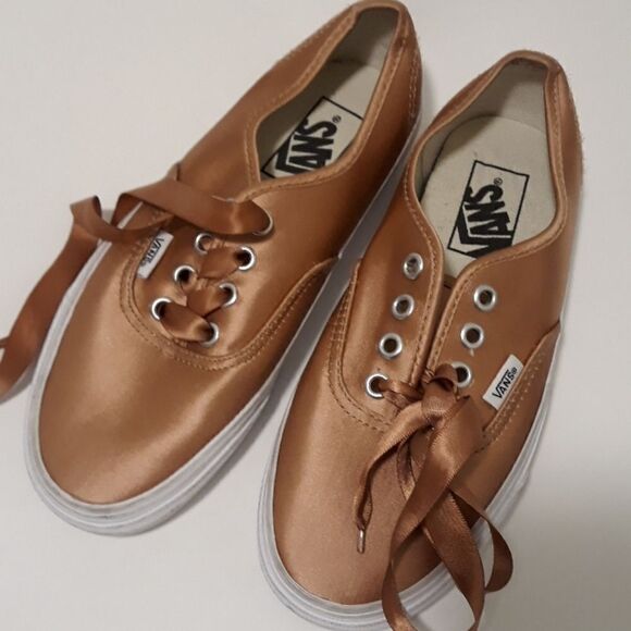 Vans Satin dark rose sz.6 - Picture 1 of 7